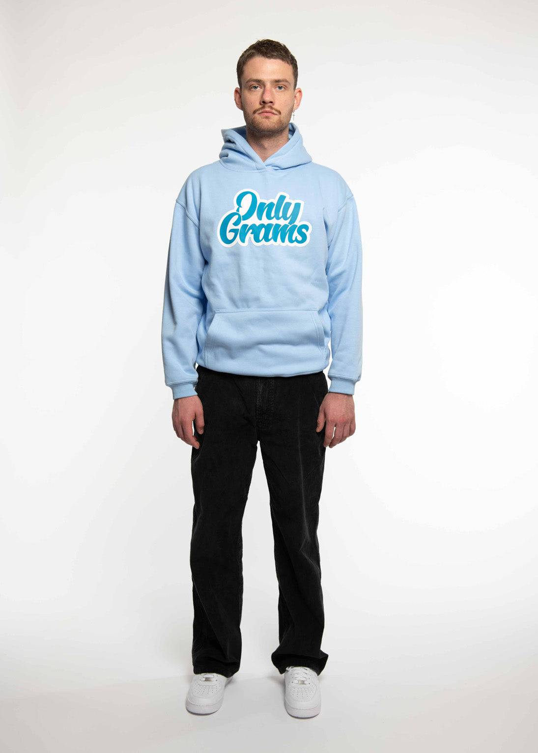OnlyGrams Hoodie Baby Blau - OnlyGrams