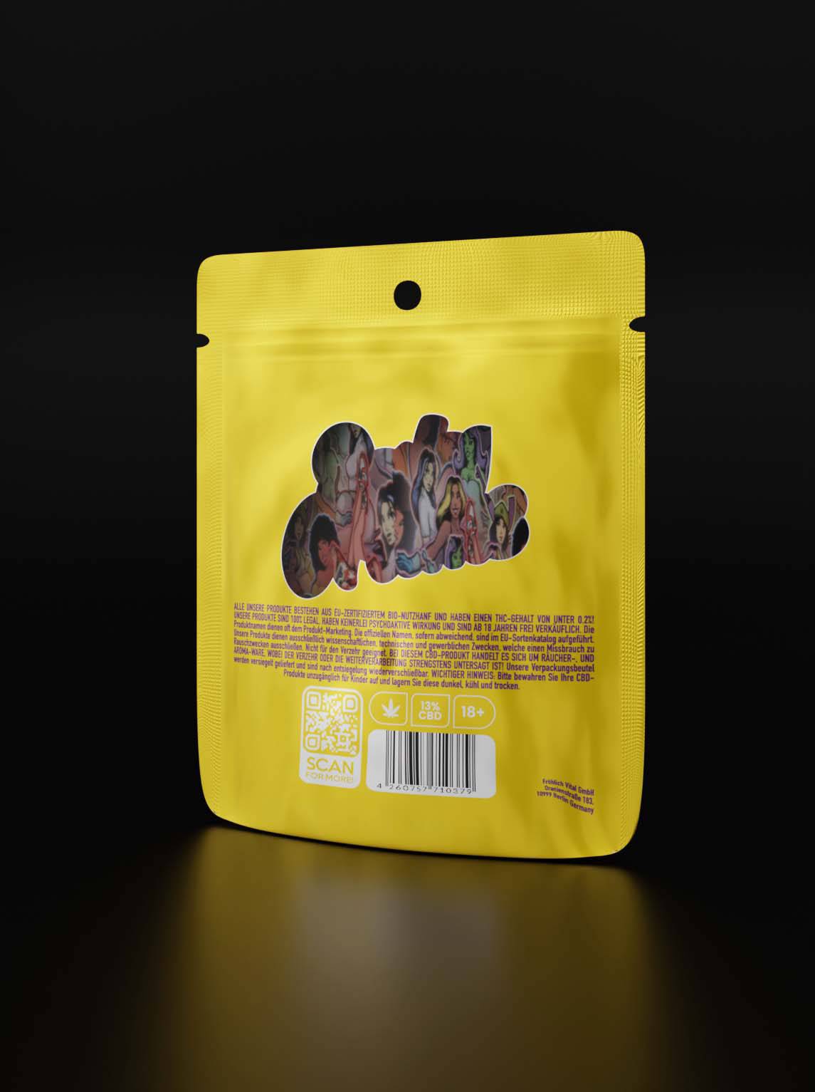 Brown13 - CBD Harz - OnlyGrams