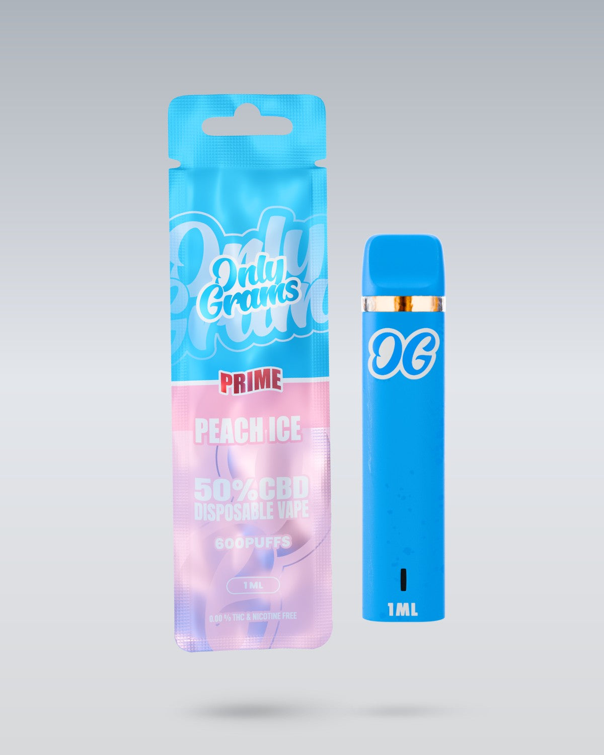 Peach Ice CBD Vape 50% CBD