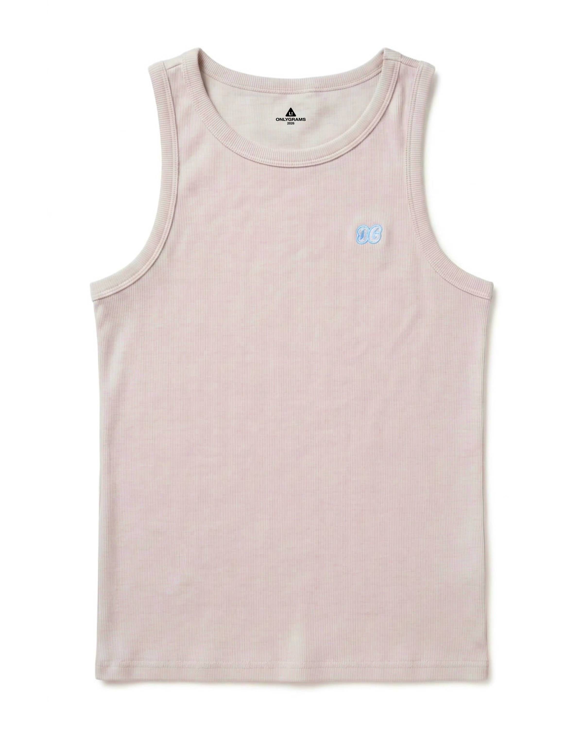 Slim Fit Tanktop – Hellgrau