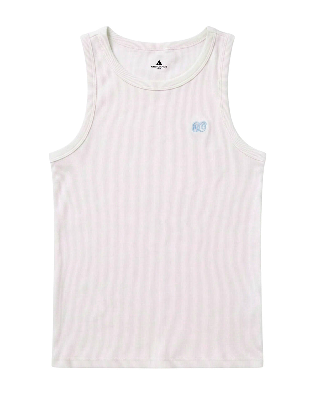 Slim Fit Tanktop – Weiß